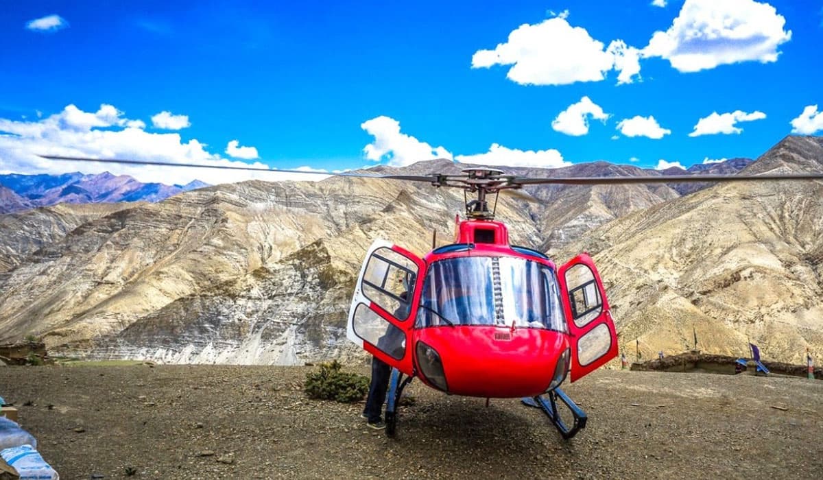 Upper Mustang Helicopter Tour