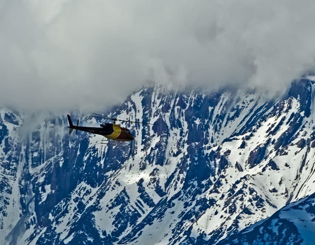 Upper Mustang Helicopter Tour