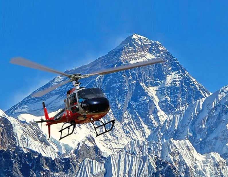 Short Helicopter Flights from Kathmandu